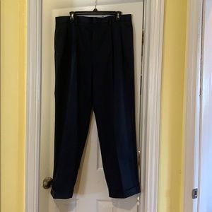 Dockers Dark Blue dress pants 35X32 relaxed fit